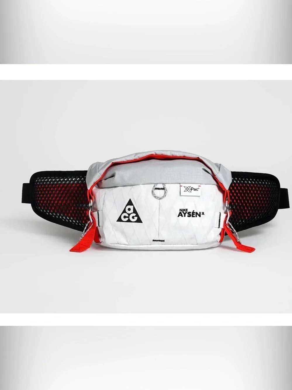 Nike - ACG Aysn Waistpack (3L) 'White'.